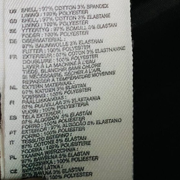 H&M Burgundy Button Pencil Skirt - Picture 5 of 6